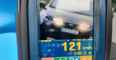 121 km/h w Górze. Kierowca stracił prawo jazdy na 3 miesiące